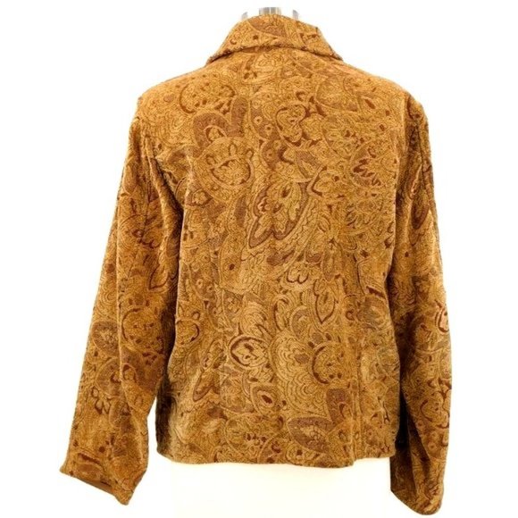 Vintage Flashback BOHO Tapestry Full-Zip Jacket - Picture 5 of 9
